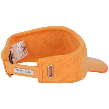 パーリーゲイツ PEARLY GATES　クリアブリムバイザー 053-5287604 063 オレンジイエロー　2025年モデル　詳細2