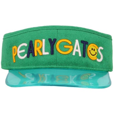 パーリーゲイツ PEARLY GATES　クリアブリムバイザー 053-5287604 142 ライトグリーン　2025年モデル　詳細4