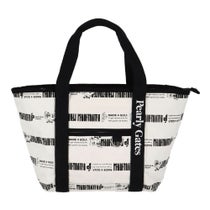 パーリーゲイツ PEARLY GATES　ボーダー柄 ロッカーバッグ 053-5181501 031 ホワイト　2025年モデル