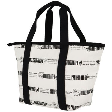 パーリーゲイツ PEARLY GATES　ボーダー柄 ロッカーバッグ 053-5181501 031 ホワイト　2025年モデル　詳細3