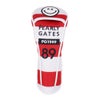 パーリーゲイツ PEARLY GATES　ボーダー柄 ユーティリティ用 ヘッドカバー 053-5184502 101 レッド　2025年モデル