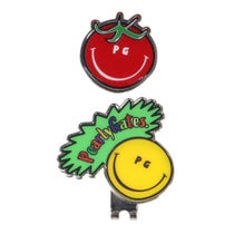 パーリーゲイツ PEARLY GATES　ベジタブル 鉄 マーカー 053-5184603 100 レッド　2025年モデル