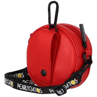 パーリーゲイツ PEARLY GATES　ベジタブル型 マルチ ショルダーポーチ 053-5284601 100 レッド　2025年モデル　詳細3