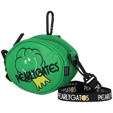 パーリーゲイツ PEARLY GATES　ベジタブル型 マルチ ショルダーポーチ 053-5284601 143 グリーン　2025年モデル　詳細2