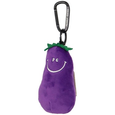 パーリーゲイツ PEARLY GATES　ベジタブル ぬいぐるみ mini ポーチ 053-5284602 080 パープル　2025年モデル　詳細2