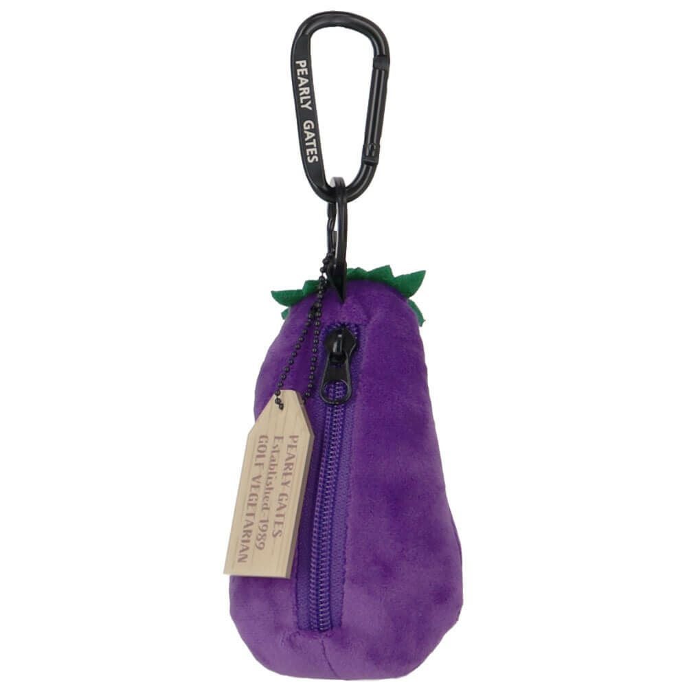 パーリーゲイツ PEARLY GATES　ベジタブル ぬいぐるみ mini ポーチ 053-5284602 080 パープル　2025年モデル　詳細3