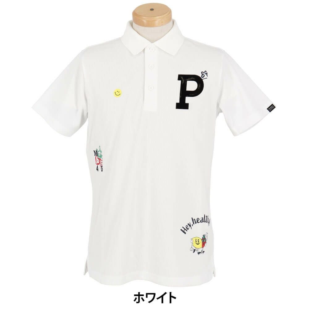パーリーゲイツ PEARLY GATES メンズ ワッフルメッシュ 半袖
