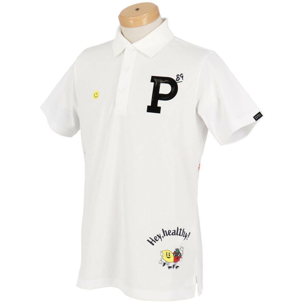 パーリーゲイツ PEARLY GATES メンズ ワッフルメッシュ 半袖