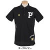 パーリーゲイツ PEARLY GATES　メンズ ワッフルメッシュ 半袖 ポロシャツ 053-5160513　2025年モデル ダークネイビー