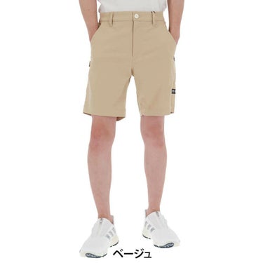 パーリーゲイツ PEARLY GATES　メンズ ストレッチ ドビー ショートパンツ 053-5132501　2025年モデル ベージュ