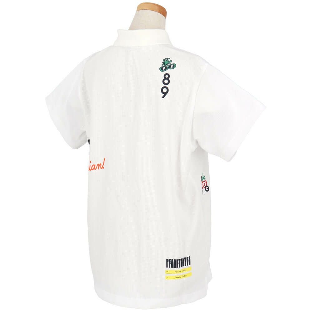 パーリーゲイツ PEARLY GATES　レディース ワッフルメッシュ 半袖 ポロシャツ 055-5160514　2025年モデル 詳細2