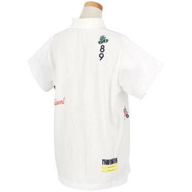 パーリーゲイツ PEARLY GATES　レディース ワッフルメッシュ 半袖 ポロシャツ 055-5160514　2025年モデル 詳細2