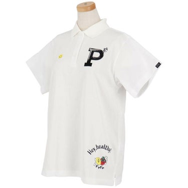 パーリーゲイツ PEARLY GATES　レディース ワッフルメッシュ 半袖 ポロシャツ 055-5160514　2025年モデル 詳細3