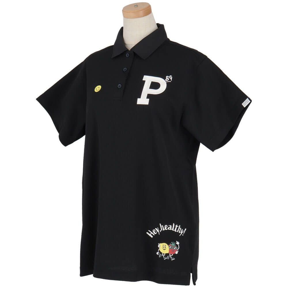 パーリーゲイツ PEARLY GATES　レディース ワッフルメッシュ 半袖 ポロシャツ 055-5160514　2025年モデル 詳細5