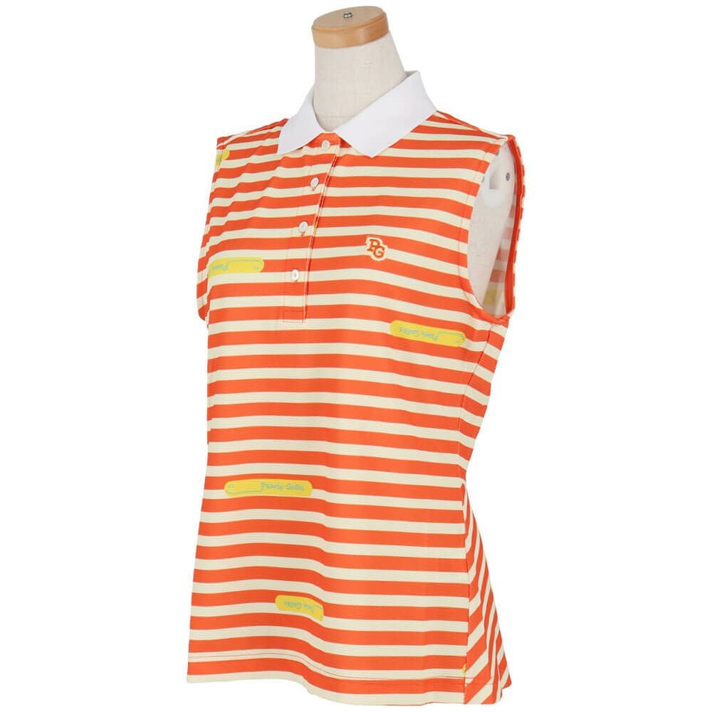パーリーゲイツ PEARLY GATES　レディース 4WAY ポップコーン スリーブレス ポロシャツ 055-5160526　2025年モデル 詳細5