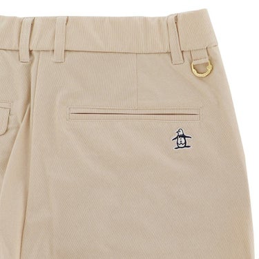 マンシングウェア Munsingwear　レディース サッカーストライプ柄 ストレッチ ショートパンツ MG5SHP81L　2025年モデル 詳細5