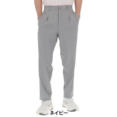 マンシングウェア Munsingwear　メンズ ストレッチ ストライプ 9分丈 パンツ MG5SLP82M　2025年モデル 詳細2