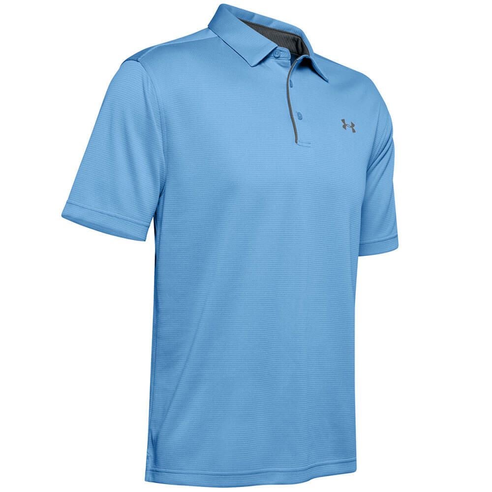 アンダーアーマー UNDER ARMOUR　メンズ 4WAYストレッチ UVケア 半袖 ポロシャツ 1290140 475 Carolina Blue 詳細3
