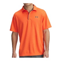 アンダーアーマー UNDER ARMOUR　メンズ 4WAYストレッチ UVケア 半袖 ポロシャツ 1290140 847 Fire/Pitch Gray