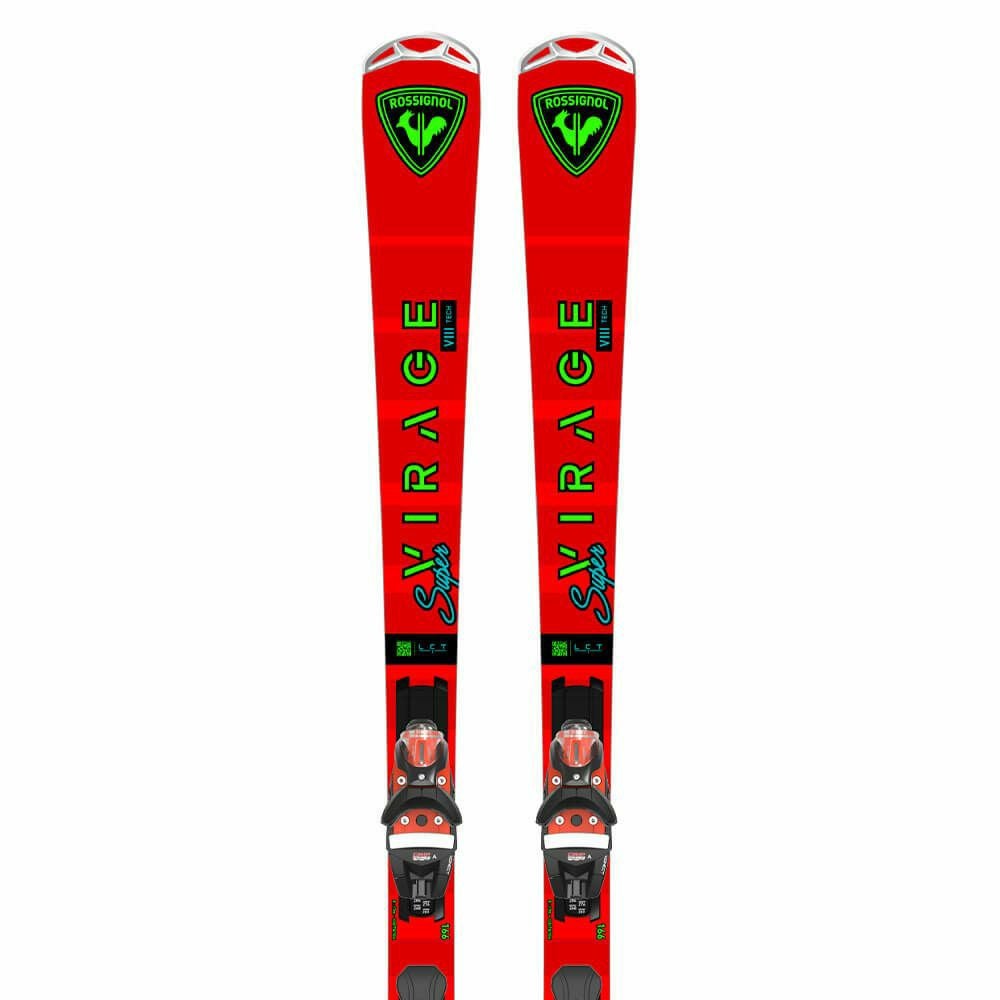 ロシニョール ROSSIGNOL SUPER VIRAGE VIII TECH KONECT + SPX 14 KONECT GW B80 BLACK HOT RED スーパー ヴィラージュ TECH KONECT スキー板 ビンディングセット 2025-2026