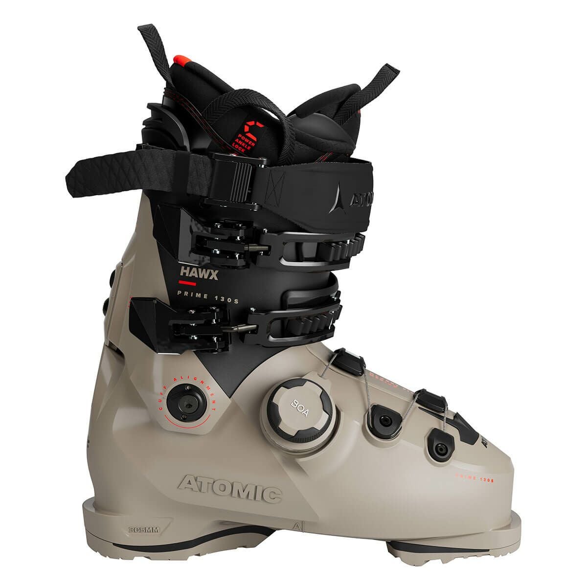 アトミック ATOMIC HAWX PRIME 130 S BOA GW ホークス プライム 130 S BOA GW Cement/Black/Red スキーブーツ 2025-2026