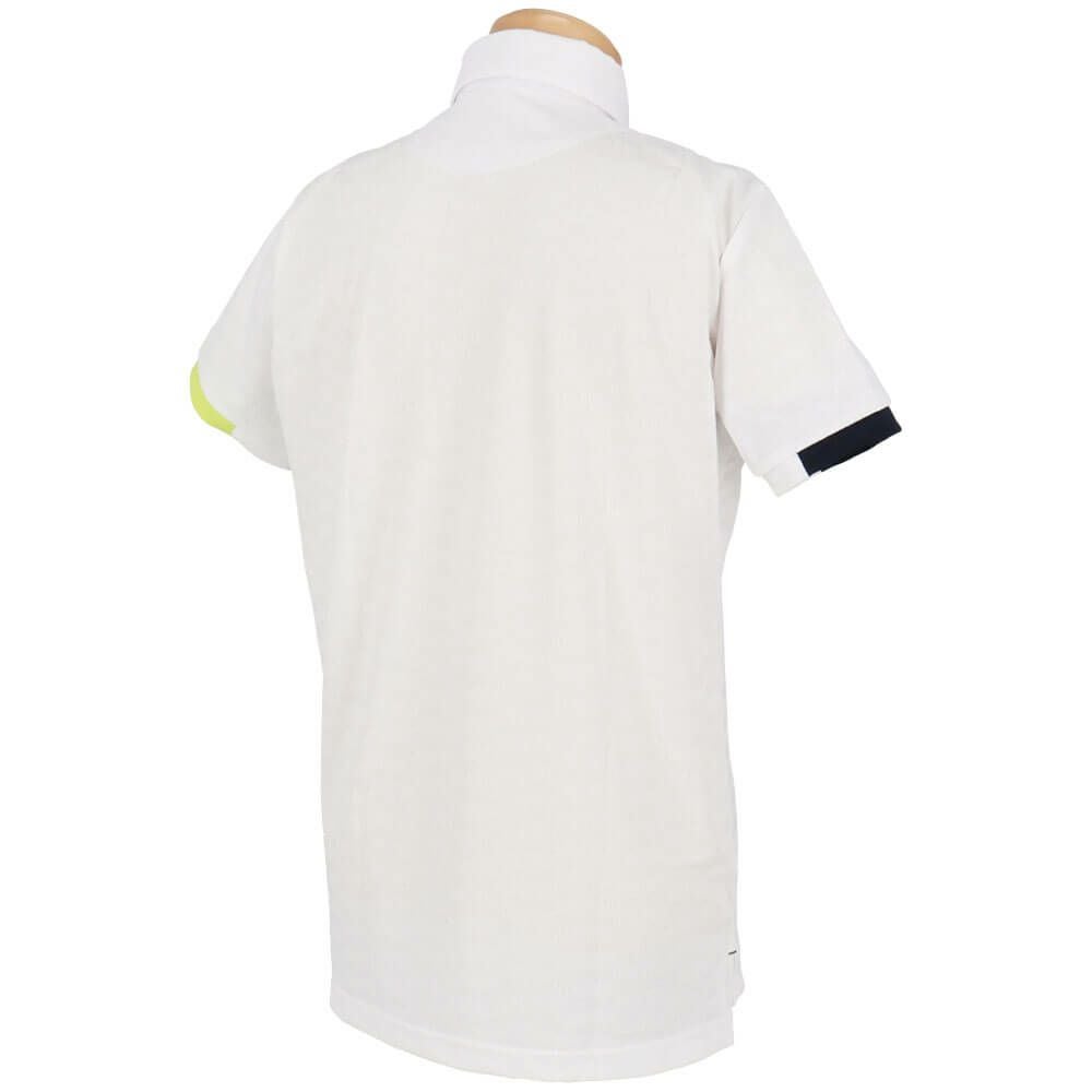 ルコック Le coq sportif　メンズ 小柄ジャガード 半袖 ポロシャツ LG5SHS08M　2025年モデル　詳細11