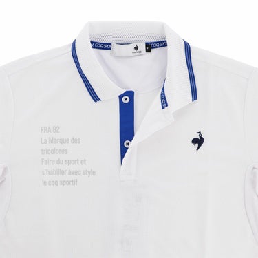 ルコック Le coq sportif　メンズ 半袖 ポロシャツ LG5SHS12M　2025年モデル　詳細9