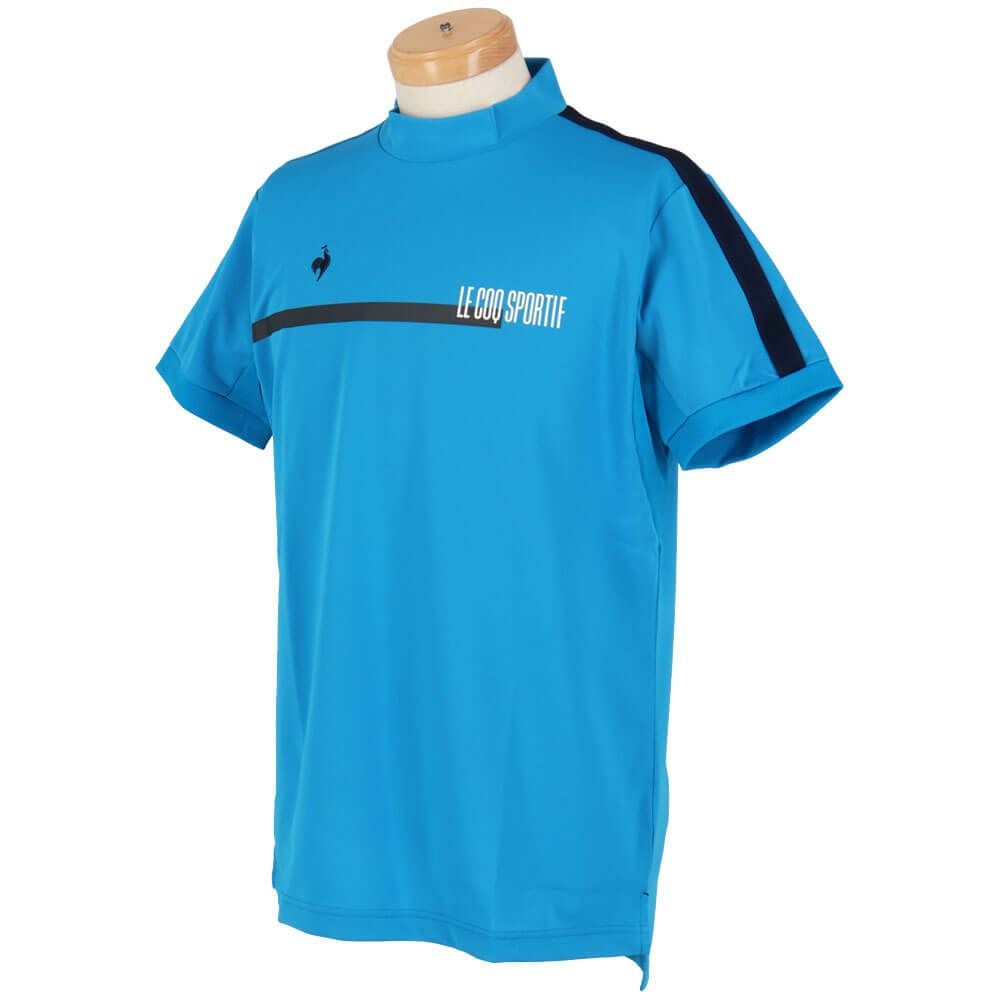 ルコック Le coq sportif　メンズ 半袖 モックネックシャツ LG5SHS52M　2025年モデル　詳細4