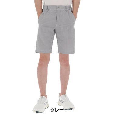 ルコック Le coq sportif　メンズ ストライプ柄 ハーフパンツ LG5SHP02M　2025年モデル　詳細2