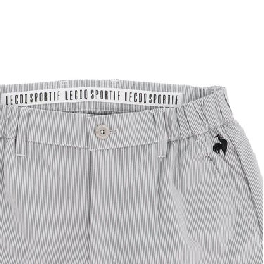 ルコック Le coq sportif　メンズ ストライプ柄 ハーフパンツ LG5SHP02M　2025年モデル　詳細5