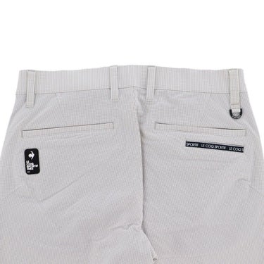 ルコック Le coq sportif　メンズ ギンガムチェック ロングパンツ LG5SLP03M　2025年モデル　詳細11