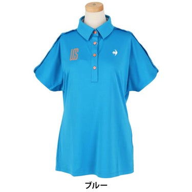 ルコック Le coq sportif　レディース 半袖 ポロシャツ LG5SHS09L　2025年モデル　詳細2