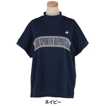 ルコック Le coq sportif　レディース 半袖 モックネックシャツ LG5SHS55L　2025年モデル　詳細2