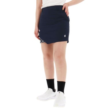 ルコック Le coq sportif　レディース プリント切替 インナーパンツ一体型 スカート LG5SSK01L　2025年モデル　詳細4