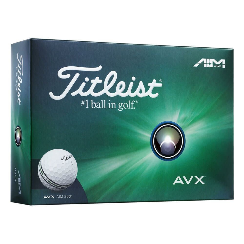 タイトリスト　AVX AIM 360 ゴルフボール　1ダース（12球入り）　2025年モデル 詳細2