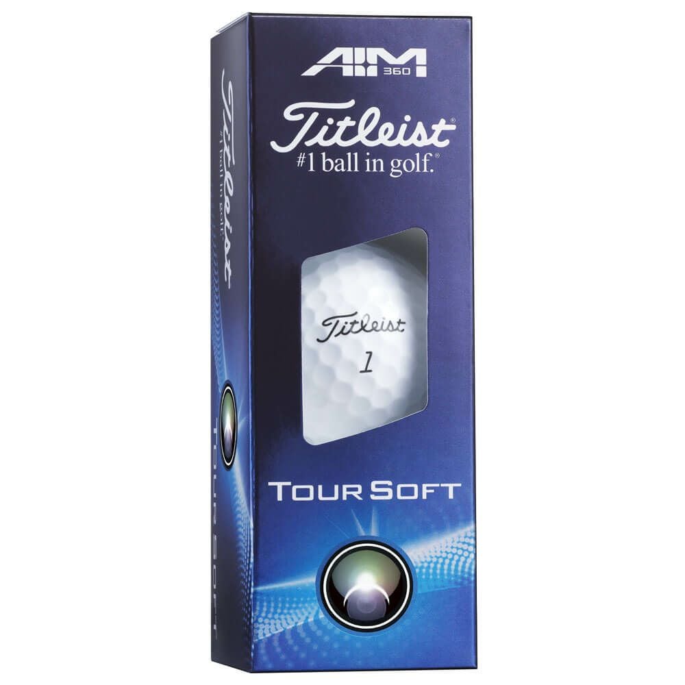 タイトリスト TOUR SOFT エイム 360 ゴルフボール 1ダース（12球入り