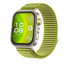 HUAWEI ファーウェイ　WATCH FIT 4 Pro グリーン スマートウォッチ ナイロンベルト サファイアガラス ゴルフ対応 腕時計型 GPSゴルフナビ 距離計測器