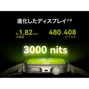 HUAWEI ファーウェイ　WATCH FIT 4 Pro グリーン ナイロンベルト　SYA-B29-GRE　詳細11