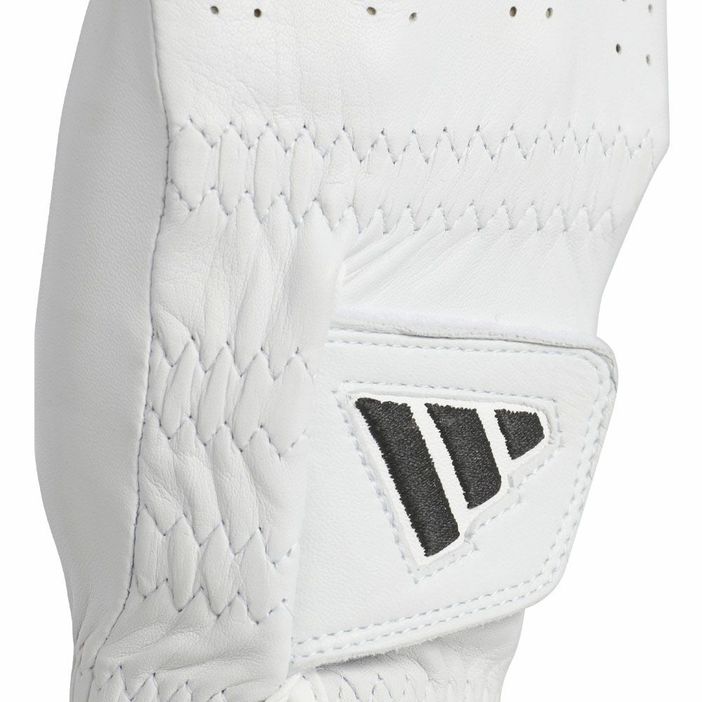アディダス adidas　PRO LEATHER レザー メンズ ゴルフグローブ KVH40 JE7173 ホワイト　2025年モデル 詳細3