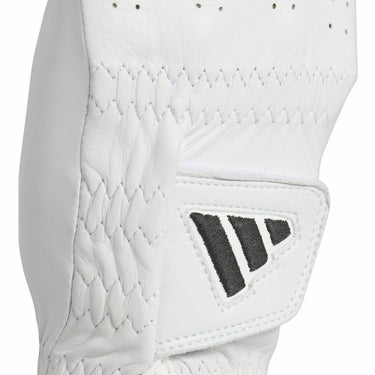 アディダス adidas　PRO LEATHER レザー メンズ ゴルフグローブ KVH40 JE7173 ホワイト　2025年モデル 詳細3