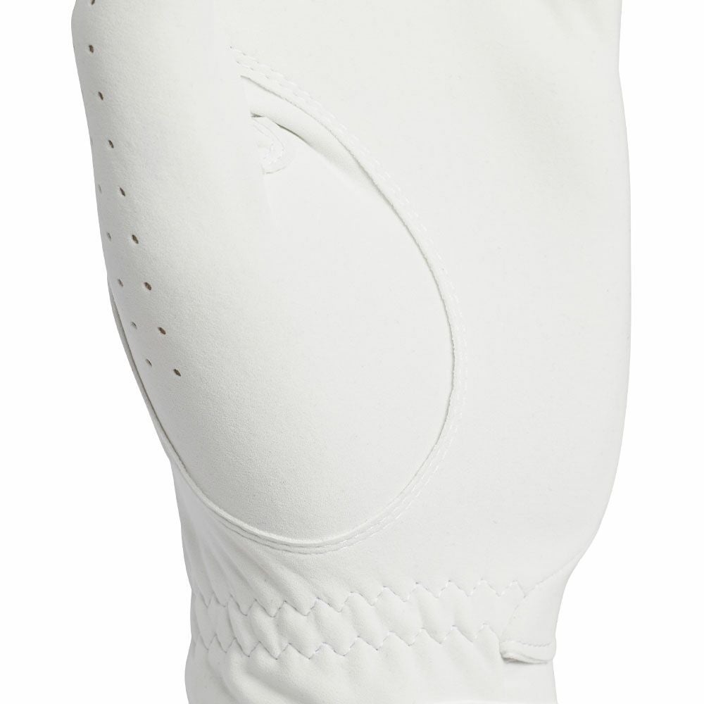 アディダス adidas　PRO パームラップ メンズ ゴルフグローブ KVH43 JE7180 ホワイト　2025年モデル 詳細3