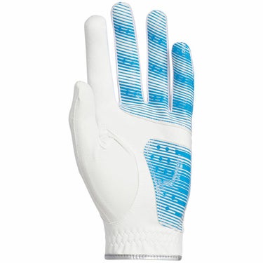 アディダス adidas　COOL クール ハイグリップ25 メンズ ゴルフグローブ KVH41 JE7174 ホワイト/ブライトブルー　2025年モデル 詳細1