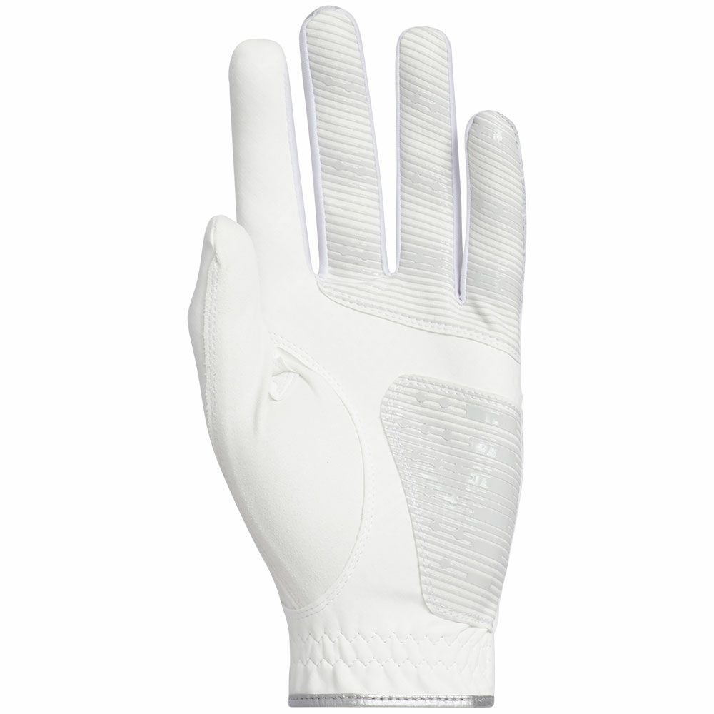 アディダス adidas　COOL クール ハイグリップ25 メンズ ゴルフグローブ KVH41 JE7175 ホワイト/グレーツー　2025年モデル 詳細1