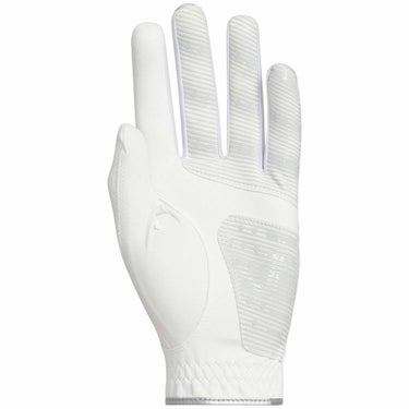 アディダス adidas　COOL クール ハイグリップ25 メンズ ゴルフグローブ KVH41 JE7175 ホワイト/グレーツー　2025年モデル 詳細1