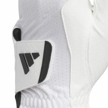 アディダス adidas　COOL クール ハイグリップ 25 メンズ ゴルフグローブ KVH41 JE7176 ホワイト/ブラック　2025年モデル　詳細4