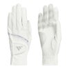 アディダス adidas　W ADIZERO ライト ＆ コンフォート ペア　両手用 レディース ゴルフグローブ KVH44 JE7182 ホワイト/グレーツー　2025年モデル