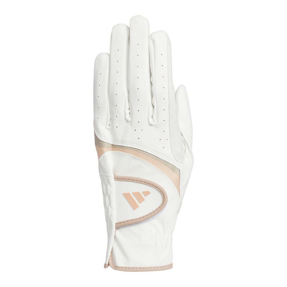 アディダス adidas W ADIZERO ライト ＆ コンフォート レディース ゴルフグローブ KVH38 JE7157 ホワイト/ワンダータープ 2025年モデル