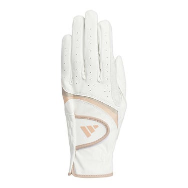 アディダス adidas　W ADIZERO ライト ＆ コンフォート レディース ゴルフグローブ KVH38 JE7157 ホワイト/ワンダータープ　2025年モデル