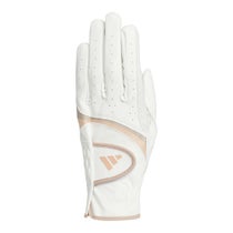 アディダス adidas　W ADIZERO ライト ＆ コンフォート レディース ゴルフグローブ KVH38 JE7157 ホワイト/ワンダータープ　2025年モデル