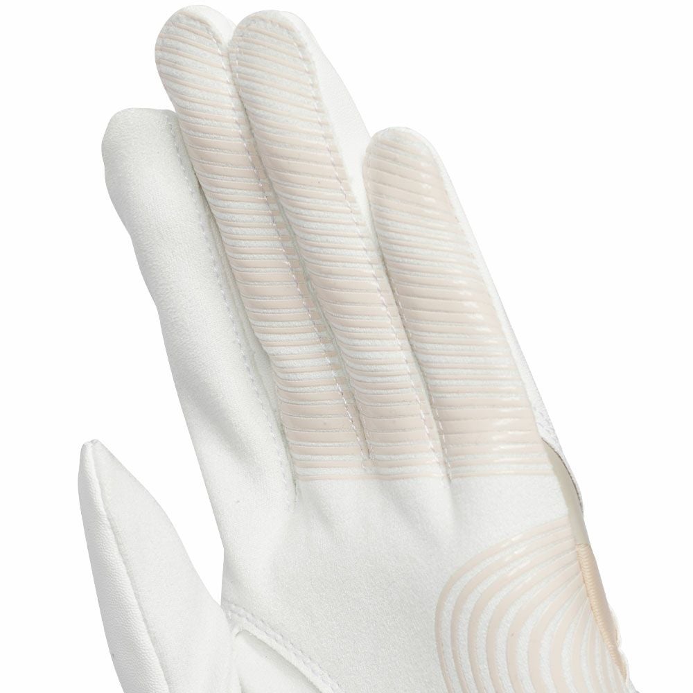 アディダス adidas　W ADIZERO ライト ＆ コンフォート レディース ゴルフグローブ KVH38 JE7157 ホワイト/ワンダータープ　2025年モデル 詳細2
